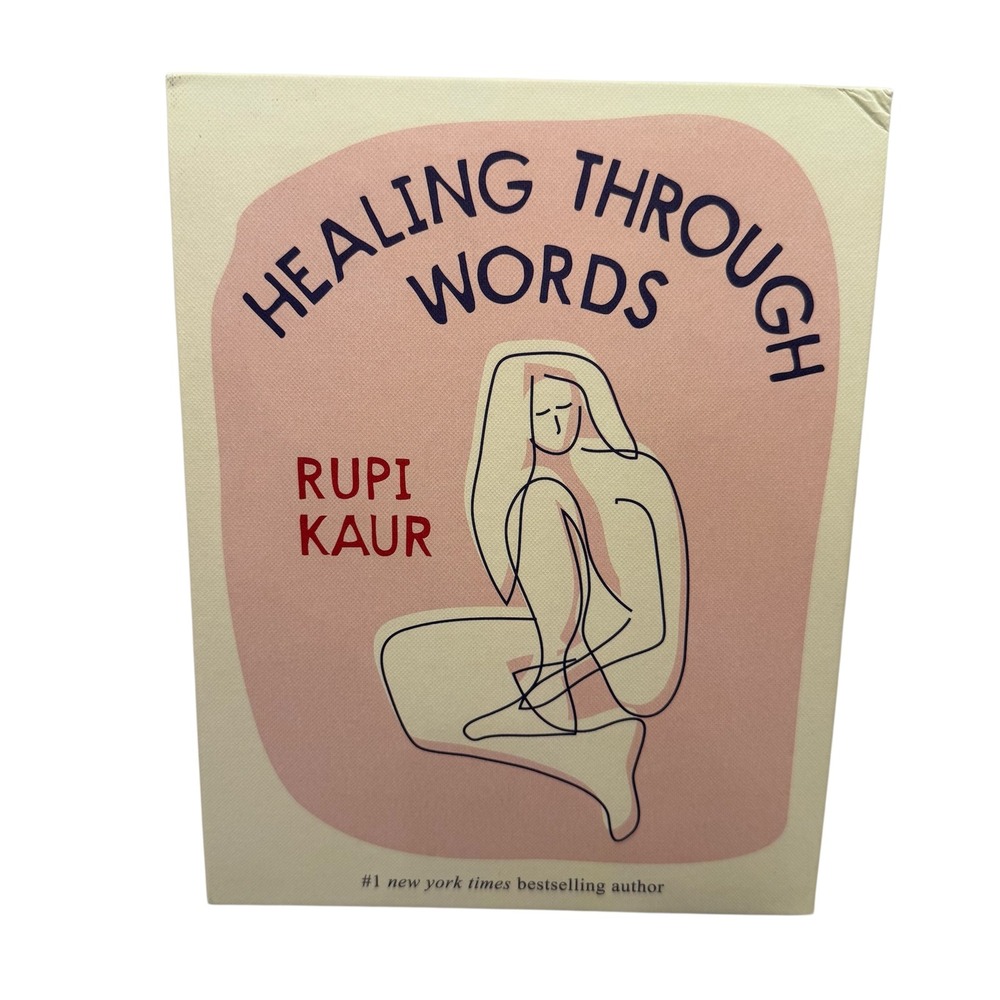 Healing Through Words Rupi Kaur Hardcover Guided Writing Exercises 9781524873264